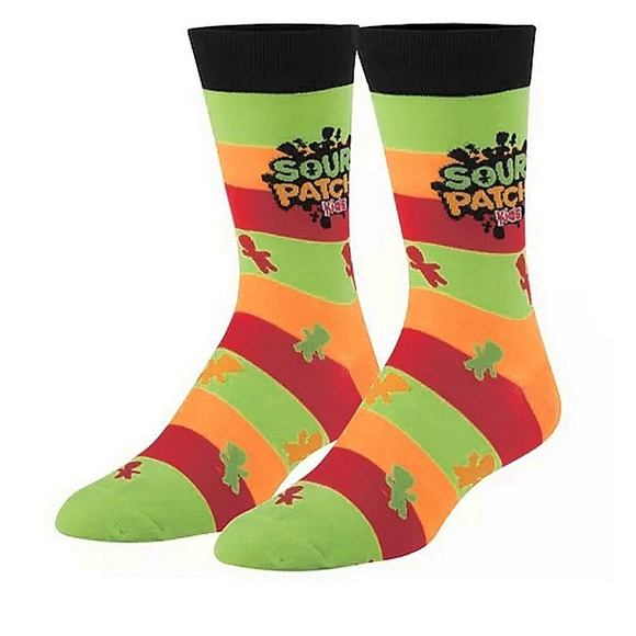 Sour Patch Kids Other - 3/$20 Sour Patch Kids Crew Crazy Socks Mens Womens Green Red Unique Fun